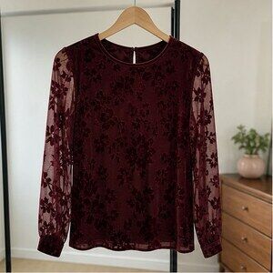 Sand V Neck Top